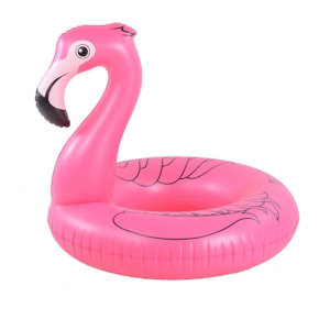 Wholesale kids adult best Inflatable flamingo swim ring