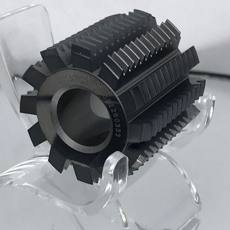 Gear hob small modulus metric M0.75 integral tungsten steel/Internal control of 13 mm