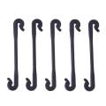 100/200pcs Garden Plant Clips Plastic Vegetable Grafting Fastener Vines Tied Buckle Fixed Lashing Agricultural Greenhouse Clip