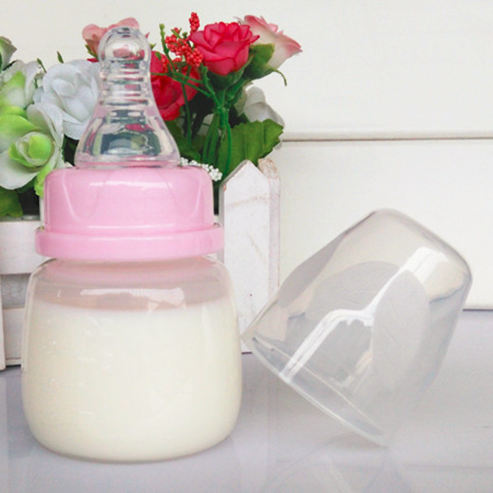 Infant Baby Feeding 0-18 Months Feeder 60ML PP Nursing Juice Milk Mini Hardness Bottle Baby Bottles And Nipples