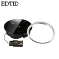 EDTID Round Electric Magnetic Induction Cooker wire control Embedded mini hob Burner Commercial waterproof Hot Pot Stove 2000W