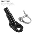 ALWAYSME Bicycle Bike Trailer Coupler Hitch Bike Couplers Mount Adapter Default Color Style 2