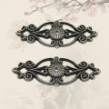 Antique Furniture Accessories Retro Bronze corner brackets Decorative Protector for Wooden jewelry box cabinet DIY Hardware Fit