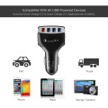 Useful Mobile Phone Accessories 12/24V Car Charger Dual USB Ports QC3.0 Fast Charging Lighter Auto Charger Adapter In 1 Car Char