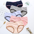 ZTOV 2PCS/Lot Cotton Maternity Panties V-shaped Low-Waist Pregnancy Briefs Underwear Panties for Pregnant Women Clothes Clothing