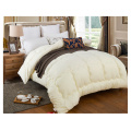 100% cotton white down alternative comforter/microfiber quilt/polyester duvet