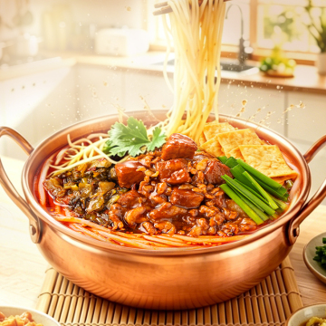 Yuxi Style Sour Cabbage Small Pot Rice Vermicelli