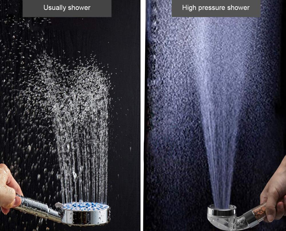 Healthy Negative Ion Spa Filtered Shower Head