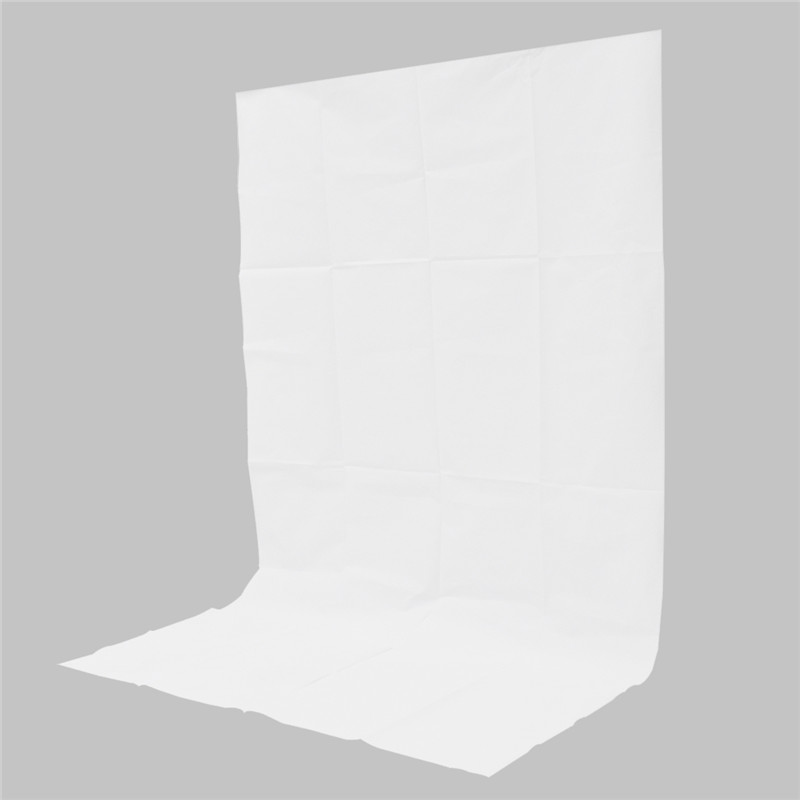 3x5ft professional Pure White Screen Photography Backdrop Studio Photo Props Photographic Background Cloth 0.9x1.5m light weight
