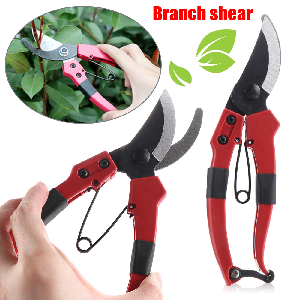 Pruning Shears Lightweight Carbon Steel Strong Carbon Garden Hand Pruner Secateurs Trimming Shaping Cutter Garden Plants Tool