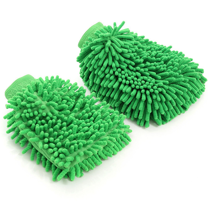 1pcs New Dog Toy Absorbent Quick-drying Dog Towel Glove Chenille Microfiber Shammy Pet Bath Towel Towels Accessory Pet Supplies