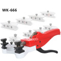 WK-666 Pipe Bender Set Copper Metal Pipe Stainless Steel Manual Pipe Bender Bending Tool Tube Bending Tool Kit 5/6/8/10/12mm