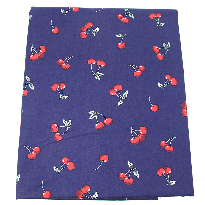 50*145cm Fruit Print 100% Cotton Fabric Patchwork for Cloth Making Puppet Garment Tissue Quilting Material,1Yc789