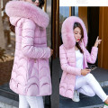 Fake Fur Parkas Women Down Jacket 2020 Winter Jacket Women Thick Snow Wear Winter Coat Lady Clothing Female Jackets Parkas#A3