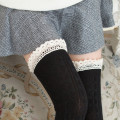 1Pair Fashion Japan Cute Style Sexy Lace Stockings Warm Thigh High Stockings Over Knee Socks Long Stockings For Ladies Women