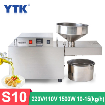 S10 Automatic Oil Press Commercial Intelligent Flax Seed Sunflower Peanut Oil Press 1500 (Max)