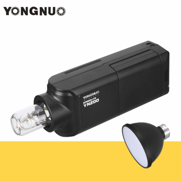 YONGNUO YN200 TTL Flash Speedlite Kit YN 200 Flash Light+Battery 200W GN60 1/8000s HSS 5600K for Nikon Sony Canon DSLR Camera