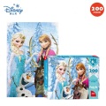 Disney Puzzle 200 Pieces Children's Adult Puzzle Early Education Paper Marvel Frozen Toy Mickey Spiderman Birthday Gift