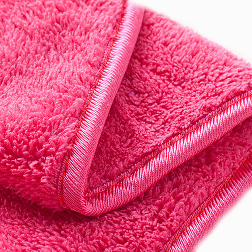 Hot 18x40cm Microfiber Pad Cleansing Tool Makeup Remover Towel Reusable Wipe Cloth Face Care