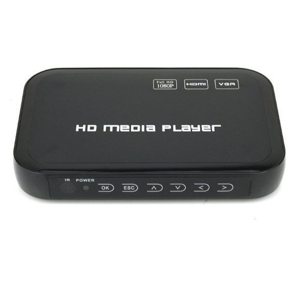 REDAMIGO HDD Player Mini Full HD1080p H.264 MKV HDD HDMI Media Player Center USB OTG SD AV TV AVI RMVB RM HDDM3