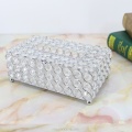 Rectangular Crystal Tissue Box Cover, Decorative Paper Box, Crystal Napkin Holder, Facial Tissue Holder for Bathroom Dropship