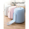 Dog food bucket pet food storage bucket sealed cat food storage barreled moisture-proof storage box cat food box