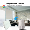 US Type Curtain Wall Switch WiFi Control via APP or Voice Control by Siri Alexa Google Home Smart Home with Feedback