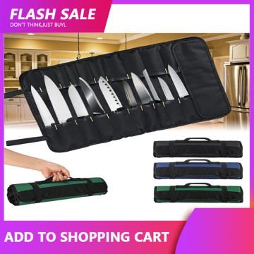 Durable Carry Case Storage Bag Kitchen Cooking DW Kitchen Knives Accessories Blocks & Roll Bags 22 Pocket Chef Cutter Roll Bag