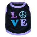 Letter LOVE Vest Pet Dog Clothes Fashion Clothing Dogs Super Small Cotton Costume Cute Chihuahua Print Summer Pink Girl Mascotas