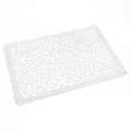 Dinner Placemat Transparent Waterproof Placemat Restaurant Cafe Heat Insulation Table Mat Non Slip Table Mats Decoration