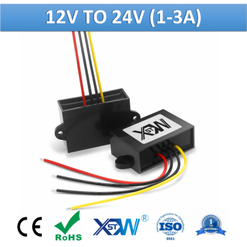 XWST Non-isolated 12v to 24v DC to DC Converter Step Up Boost 1A 2A 3A Power Converter 24v Voltage Regulator / Stabilizer