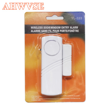 2020 Door Window Sensor Wireless Burglar Alarm with Magnetic Sensor Home Safety Wireless Longer System Security Device White