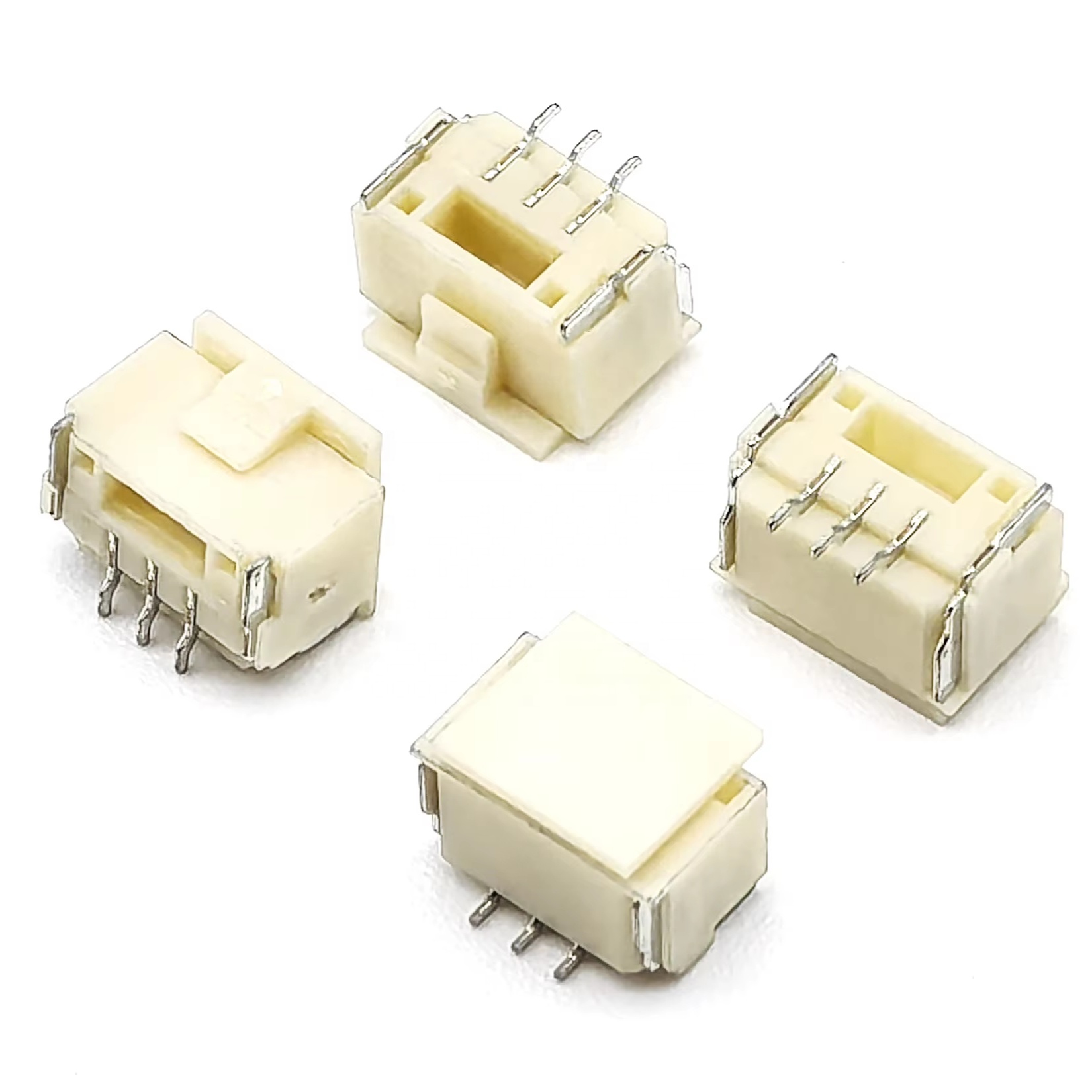 GH1.25mm Pitch Wafer Vertical SMT Pin header Connector 3P