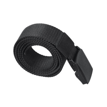 Men Belt Snap Outdoors Casual Military Adjustable Training Anti Allergy Plastic Buckle Without Metal Belt Polyester Fiber Belt