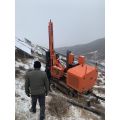 Brand new Crawler mounted solar Sliding pile driver