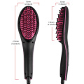 RUCHA Ceramic Hair Straightening Brush Comb Digital Electric Hair Brush Straightener Control 450F Fast Heating up Brushes