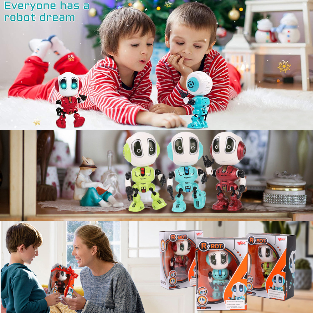 Charging Robots Toys Mini Talking Smart Robot For Kids Educational Toy For Children Humanoid Robot Toy Sense Inductive