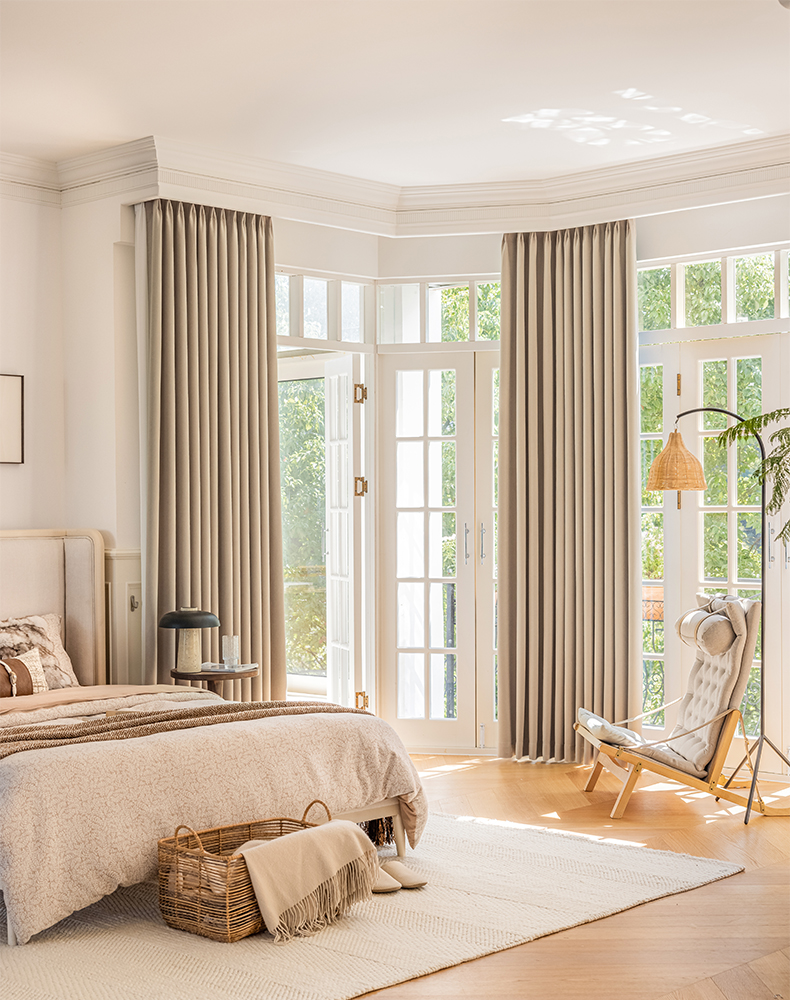 Maka Velvet Blackout Shades Curtains