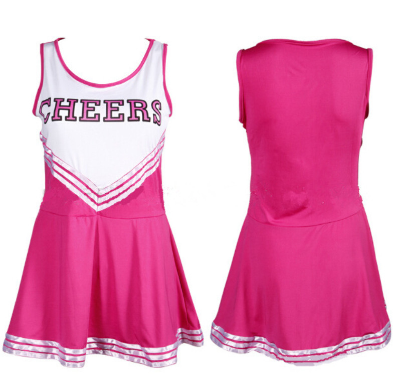 Women Girls Cheerleader Costume Cheer Uniform (3)