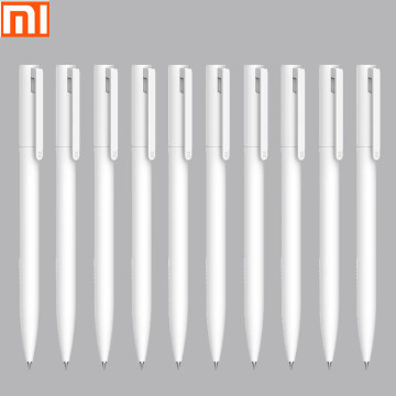 Original Xiaomi Pen 10 pcs writing smooth and light grip. Mijia Press the core / Replacement refill 1:1 Blue / red / Black 0.5mm