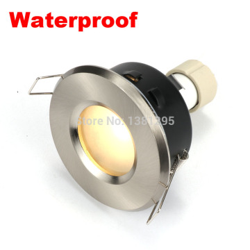 10pcs Waterproof LED Ceiling Downlight Outdoor IP65 Shower Bathroom Spot LED Recessed Light MR16 GU10 Spot Lamp Fixture 12V 220V