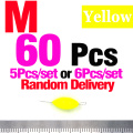 300pcs Yellow M