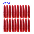 20pcs Truck Lights Side Car Bus Marker Light LED Red Lighting 24V Signal Lamps Replacements Waterproof high quality car lights