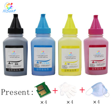 Hisaint For HP CC530/531/532/533 Toner Powder (4 bottles+4 pieces chip) for HP Color LaserJet CP2025dn/CP2025x/CM2320n Cheap