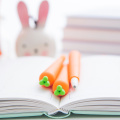 2 Pcs 0.5mm Novelty Fresh Carrot Gel Pen Promotional Gift Stationery School Office Supply New stationery