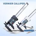 150mm 0.1mm LCD Digital Electronic Carbon Fiber Vernier Caliper Gauge 0-100mm Calipers Micrometer Measuring Tool