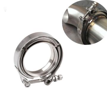 Ss304 V-Band Clamp Stainless Steel M/F 3 V Band Turbo Exhaust Downpipe Professional Fashion Portable