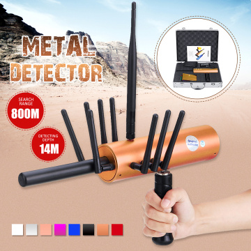 10x Antenna Mini Metal Detector Professional Underground High Sensitivity Gold Detector Digger Large-scale Scanner Prospecting