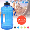 2.2L Large Capacity Water Bottle Portable Outdoor Travel BPA Free Water Bottle Gym Fitness Water Pots Drinking Kettle Drinkware