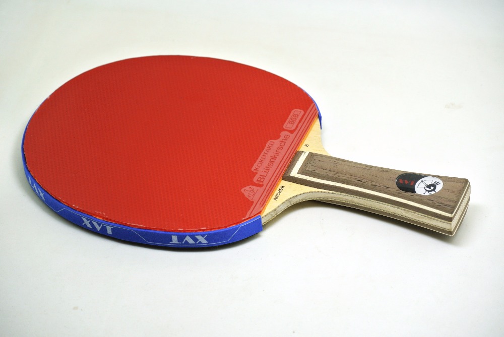 Hand Assemble XVT ARCHER-B Carbon with KOKUTAKU 868 ITTF Table Tennis Bat/ Table Tennis Racket Send bat cover case Free Shipping